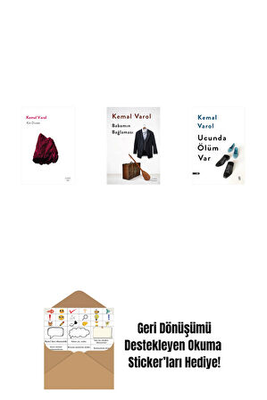 Kin Divanı + Babamın Bağlaması (Ciltli) + Ucunda Ölüm Var + Okuma Sticker'ları