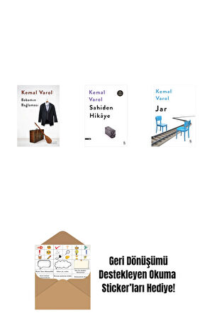 Babamın Bağlaması (Ciltli) + Sahiden Hikâye + Jar + Okuma Sticker'ları