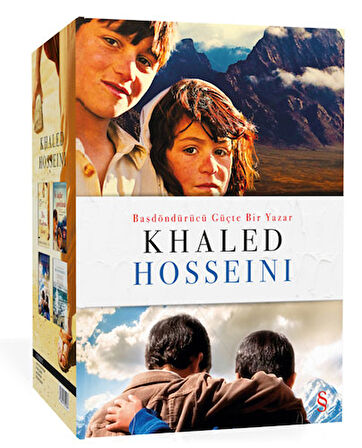 Khaled Hosseini - Kutulu Set + Ve Dağlar Yankılandı (Midi Boy) + Bin Muhteşem Güneş + Okuma Sticker'ları