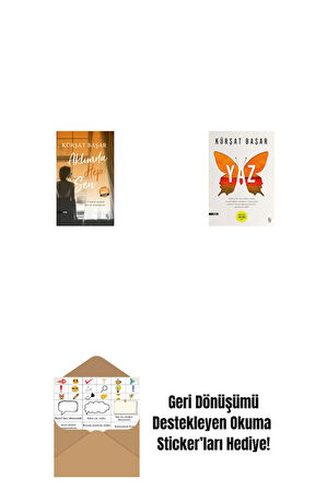 Aklımda Hep Sen (Midi Boy) + Yaz + Okuma Sticker'ları