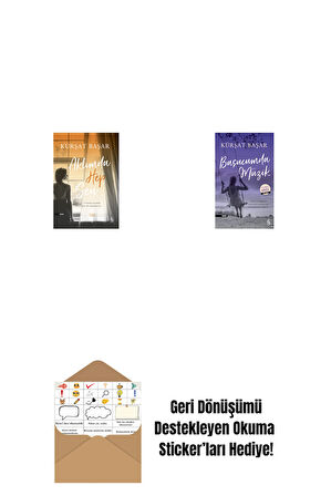 Aklımda  Hep Sen + Başucumda Müzik (Midi Boy) + Okuma Sticker'ları