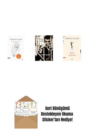 Dışarda Kötülük Vardı (Ciltli) + Konuştuğumuz Gibi Uzaklara + İğreti Yaşamlar + Okuma Sticker'ları