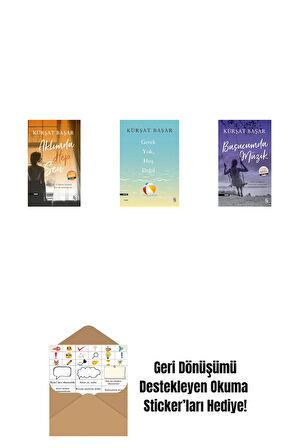 Aklımda Hep Sen (Midi Boy) + Gerek Yok, Hoş Değil + Başucumda Müzik (Midi Boy) + Okuma Sticker'ları