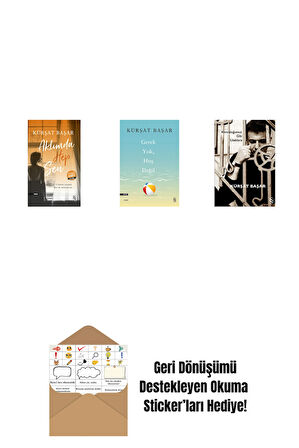 Aklımda Hep Sen (Midi Boy) + Gerek Yok, Hoş Değil + Konuştuğumuz Gibi Uzaklara + Okuma Sticker'ları