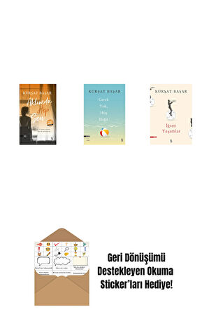 Aklımda Hep Sen (Midi Boy) + Gerek Yok, Hoş Değil + İğreti Yaşamlar + Okuma Sticker'ları