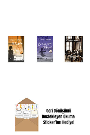 Aklımda Hep Sen (Midi Boy) + Başucumda Müzik (Midi Boy) + Çok Güldük, Ağlamayalım + Okuma Sticker'ları