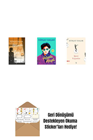 Aklımda Hep Sen (Midi Boy) + Aslında Hayal + İğreti Yaşamlar + Okuma Sticker'ları