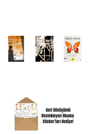 Aklımda Hep Sen (Midi Boy) + Konuştuğumuz Gibi Uzaklara + Yaz + Okuma Sticker'ları