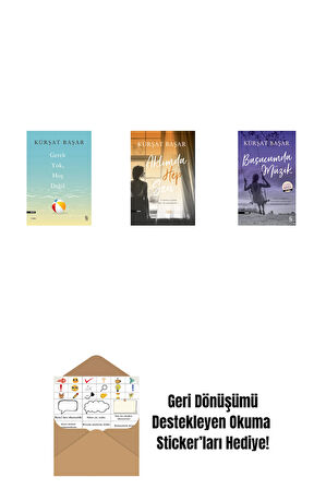 Gerek Yok, Hoş Değil + Aklımda  Hep Sen + Başucumda Müzik (Midi Boy) + Okuma Sticker'ları