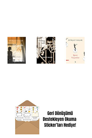 Aklımda  Hep Sen + Konuştuğumuz Gibi Uzaklara + İğreti Yaşamlar + Okuma Sticker'ları