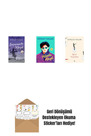 Başucumda Müzik (Midi Boy) + Aslında Hayal + İğreti Yaşamlar + Okuma Sticker'ları