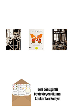 Konuştuğumuz Gibi Uzaklara + Yaz + Çok Güldük, Ağlamayalım + Okuma Sticker'ları