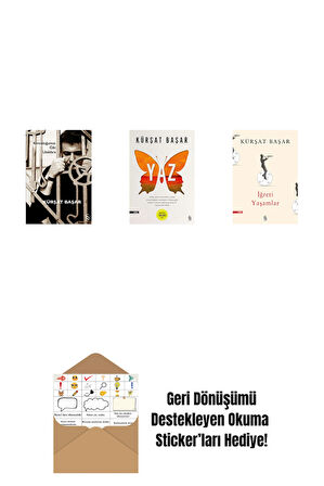 Konuştuğumuz Gibi Uzaklara + Yaz + İğreti Yaşamlar + Okuma Sticker'ları