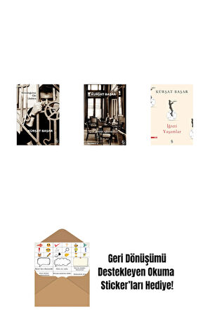 Konuştuğumuz Gibi Uzaklara + Çok Güldük, Ağlamayalım + İğreti Yaşamlar + Okuma Sticker'ları