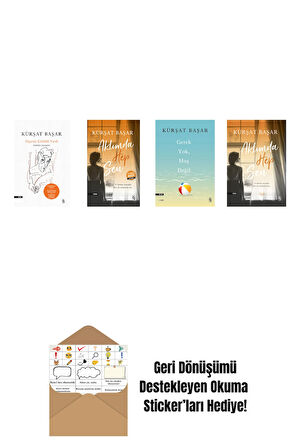 Kürşat Başar 4 Kitap Set + Okuma Sticker'ları