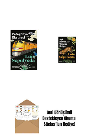 Patagonya Ekspresi + Aşk Romanları  Okuyan İhtiyar + Okuma Sticker'ları