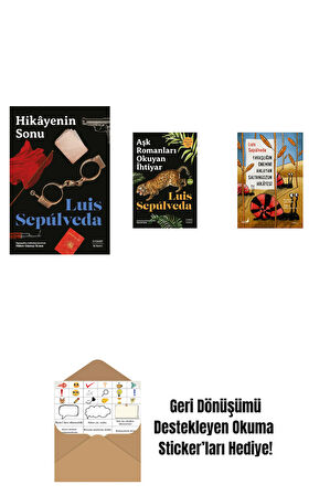 Hikâyenin Sonu + Aşk Romanları  Okuyan İhtiyar + Yavaşlığın Önemini Anlayan Salyangozun Hikayesi + Okuma Sticker'ları