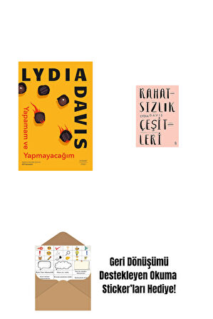 Yapamam ve Yapmayacağım + Rahatsızlık Çeşitleri + Okuma Sticker'ları