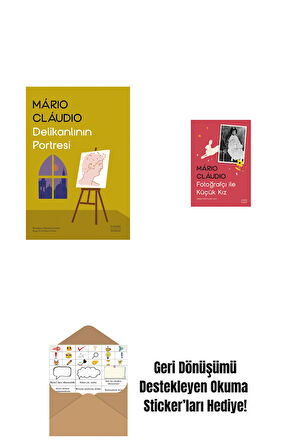Delikanlının Portresi + Fotoğrafçı ile  Küçük Kız + Okuma Sticker'ları