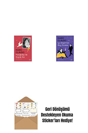 Fotoğrafçı ile  Küçük Kız + İyi Akşamlar Bay Soares + Okuma Sticker'ları