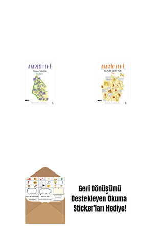 Pazarın Yalnızları Beyoğlu + Bu Salı ve Her Salı Şişli + Okuma Sticker'ları