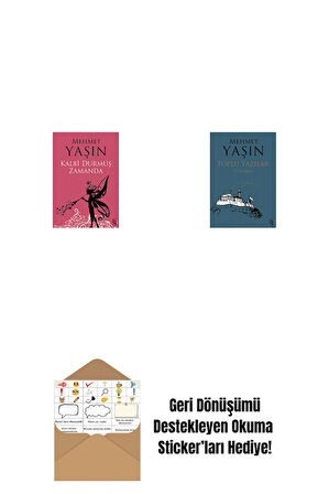 Kalbi Durmuş Zamanda + Toplu Yazılar + Okuma Sticker'ları