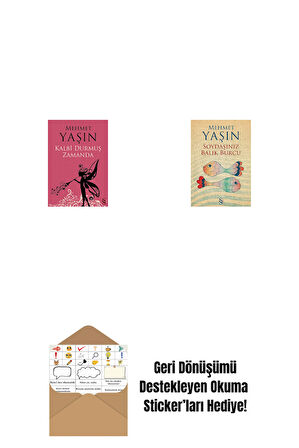 Kalbi Durmuş Zamanda + Soydaşınız Balık Burcu + Okuma Sticker'ları
