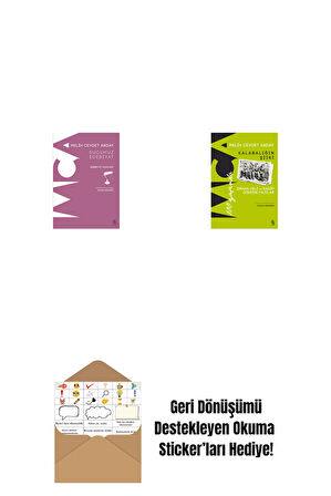 Suçumuz Edebiyat + Kalabalığın Şiiri + Okuma Sticker'ları