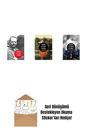 Melih Cevdet Anday - Bütün Şiirleri + Aylaklar (Ciltli) + Gizli Emir (Ciltli) + Okuma Sticker'ları