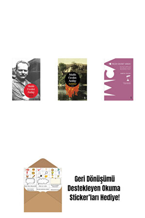 Melih Cevdet Anday - Bütün Şiirleri + Aylaklar (Ciltli) + Suçumuz Edebiyat + Okuma Sticker'ları