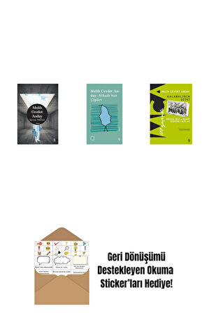 İsa’nın Güncesi (Ciltli) + Everest Açıkhava 3 - Mikado’nun Çöpleri + Kalabalığın Şiiri + Okuma Sticker'ları