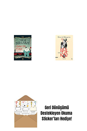 Teatral Bir Roman + Üstat İle Margarita + Okuma Sticker'ları