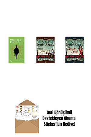 Everest Açıkhava 12 - Şeytanname + Son Günler + Moliere Efendi + Okuma Sticker'ları