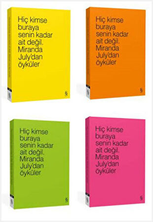 Hiç Kimse Buraya Senin Kadar Ait Değil + Birinci Kötü Adam + Okuma Sticker'ları