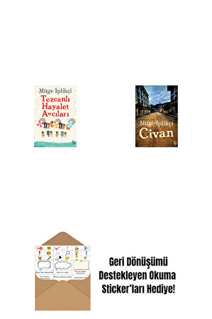 Tezcanlı Hayalet Avcıları + Civan + Okuma Sticker'ları