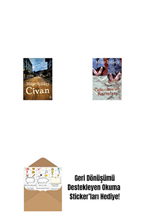 Civan + Columbus'un Kadınları + Okuma Sticker'ları
