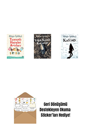 Tezcanlı Hayalet Avcıları + Yıkık Kentli Kadınlar + Kafdağı + Okuma Sticker'ları