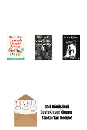 Tezcanlı Hayalet Avcıları + Yıkık Kentli Kadınlar + Cemre + Okuma Sticker'ları