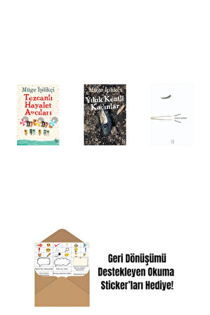 Tezcanlı Hayalet Avcıları + Yıkık Kentli Kadınlar + Cımbızın Çektikleri + Okuma Sticker'ları