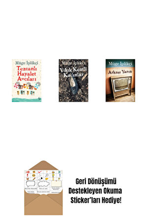 Tezcanlı Hayalet Avcıları + Yıkık Kentli Kadınlar + Arkası Yarın + Okuma Sticker'ları