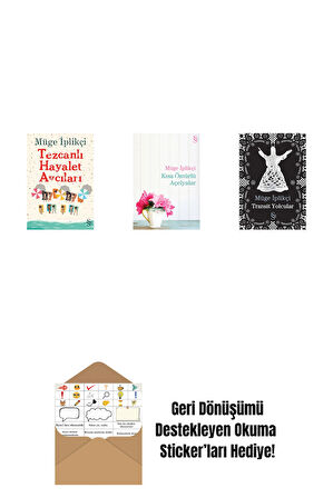 Tezcanlı Hayalet Avcıları + Kısa Ömürlü Açelyalar + Transit Yolcular + Okuma Sticker'ları