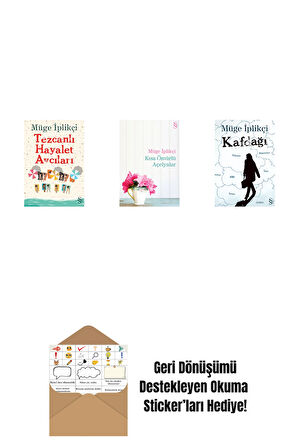 Tezcanlı Hayalet Avcıları + Kısa Ömürlü Açelyalar + Kafdağı + Okuma Sticker'ları