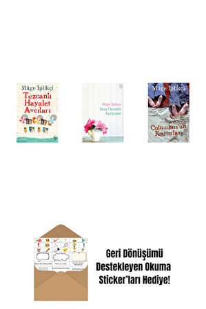 Tezcanlı Hayalet Avcıları + Kısa Ömürlü Açelyalar + Columbus'un Kadınları + Okuma Sticker'ları