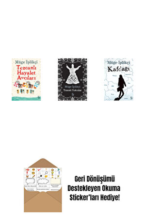 Tezcanlı Hayalet Avcıları + Transit Yolcular + Kafdağı + Okuma Sticker'ları