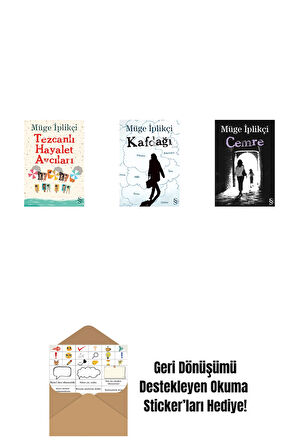 Tezcanlı Hayalet Avcıları + Kafdağı + Cemre + Okuma Sticker'ları