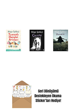Tezcanlı Hayalet Avcıları + Cemre + Perende + Okuma Sticker'ları