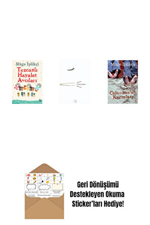 Tezcanlı Hayalet Avcıları + Cımbızın Çektikleri + Columbus'un Kadınları + Okuma Sticker'ları