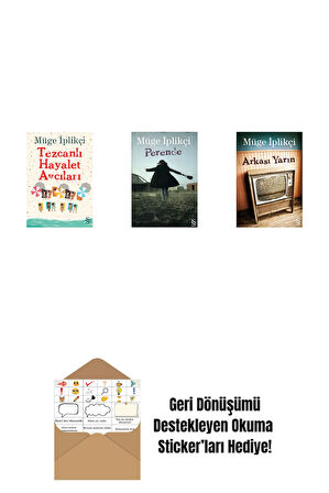 Tezcanlı Hayalet Avcıları + Perende + Arkası Yarın + Okuma Sticker'ları