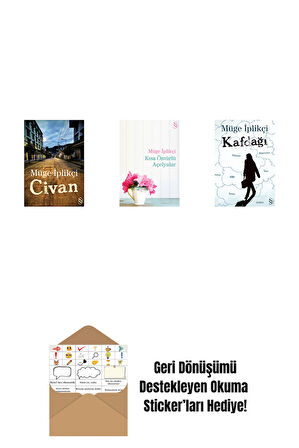 Civan + Kısa Ömürlü Açelyalar + Kafdağı + Okuma Sticker'ları