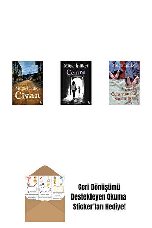 Civan + Cemre + Columbus'un Kadınları + Okuma Sticker'ları